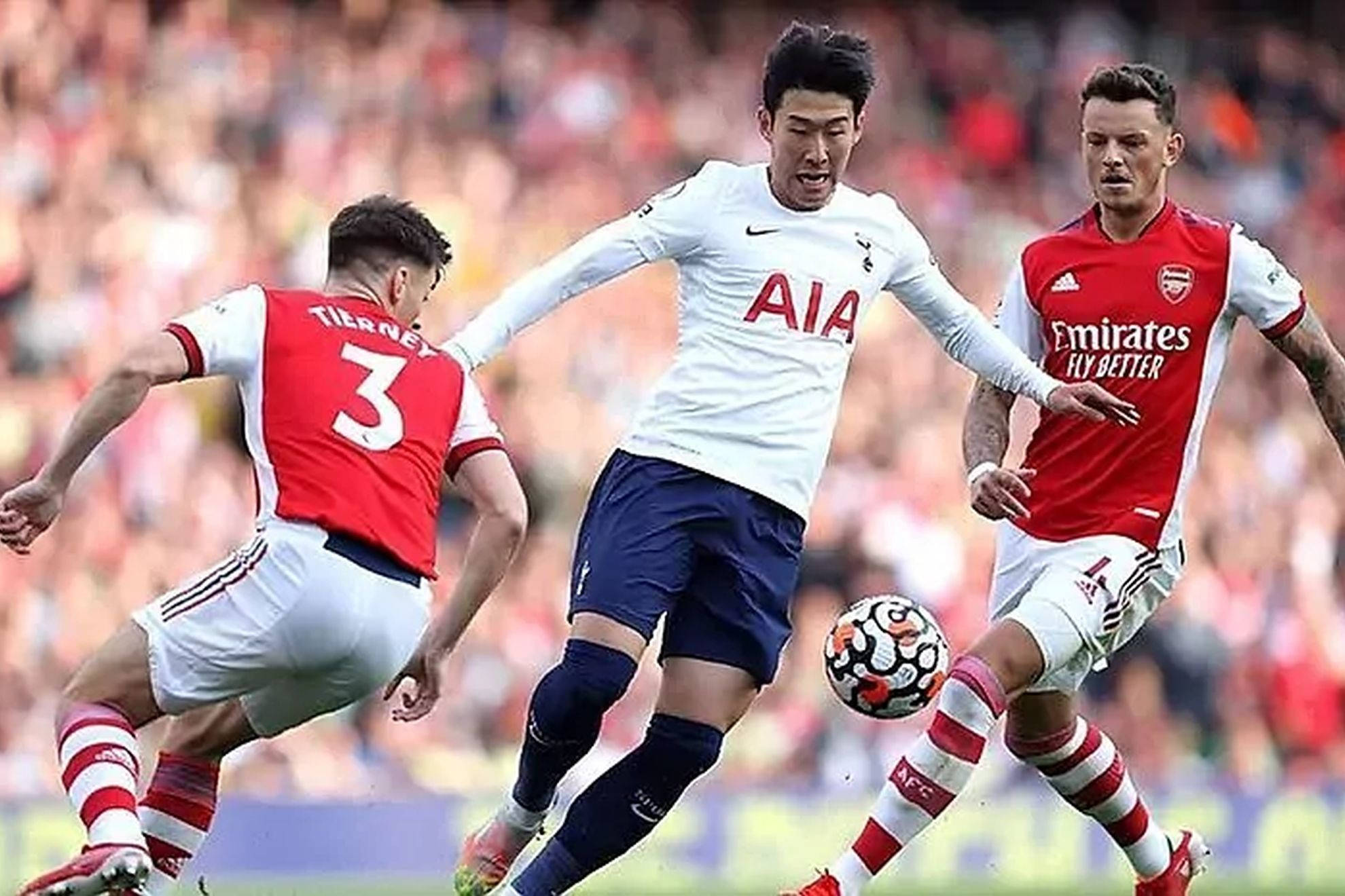 Son Heung-Min của câu lạc bộ Tottenham Hotspur Hình nền