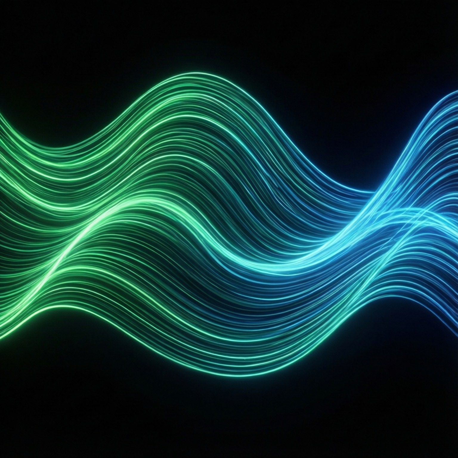 Sóng Neon Trừu Tượng Hình nền