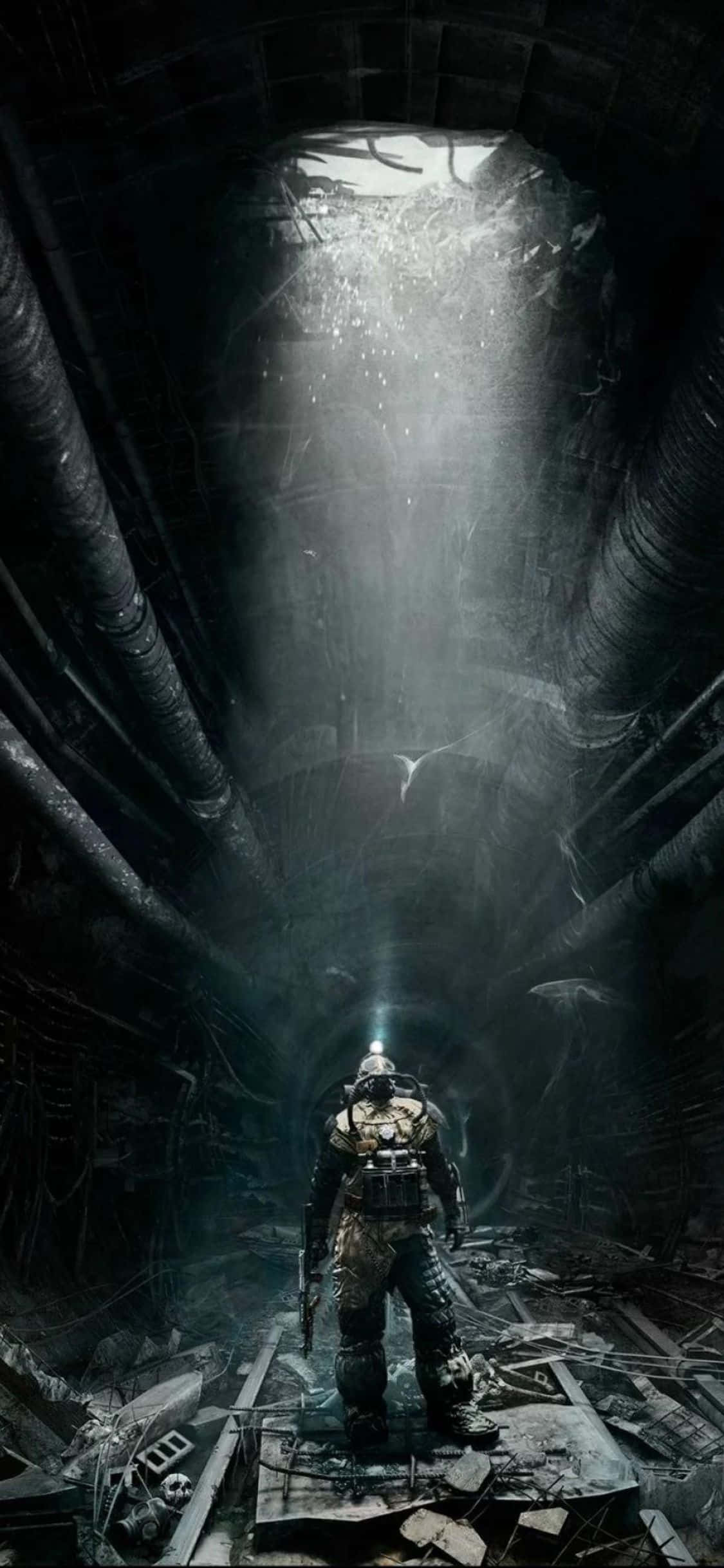 Sống sót qua mùa đông hạt nhân trong thế giới hậu tận thế của Metro Exodus trên iPhone X của bạn Hình nền