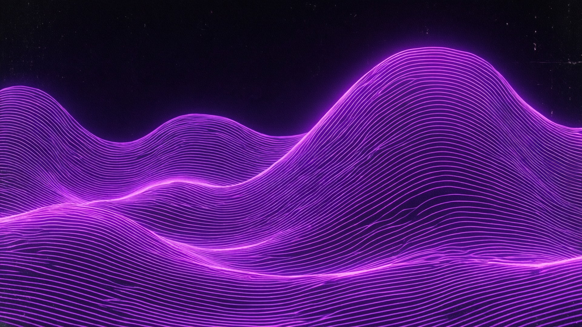 Sóng Synthwave Tím Hình nền