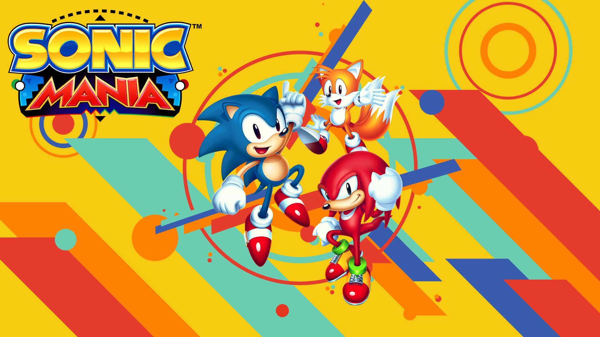 sonic mania - hình nền