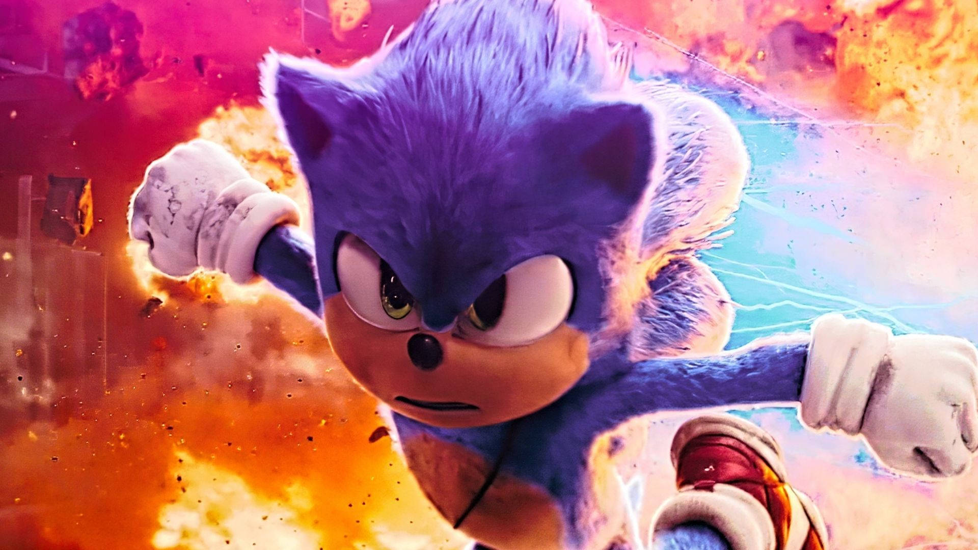 Sonic The Hedgehog Nổ Lớn Hình nền