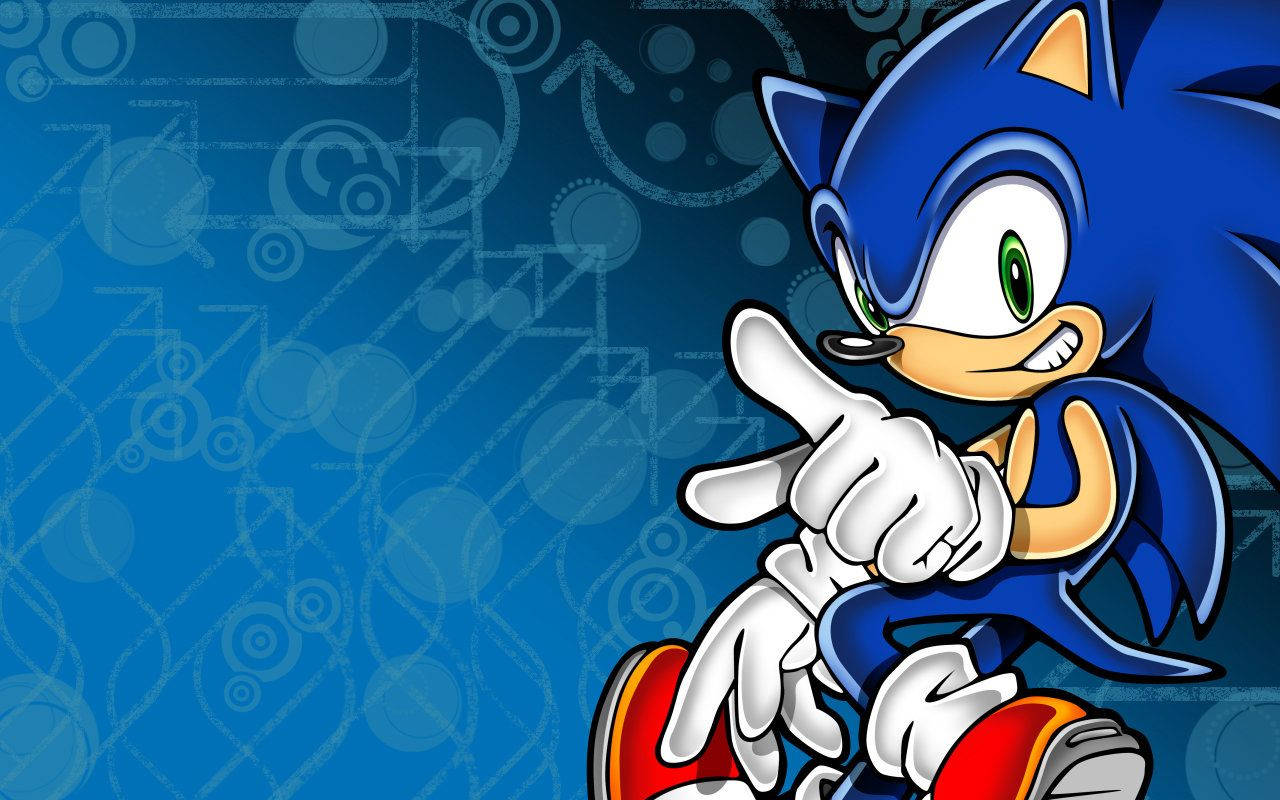 Hình nền Sonic the Hedgehog trên nền trừu tượng. — GIF ngầu Hình nền