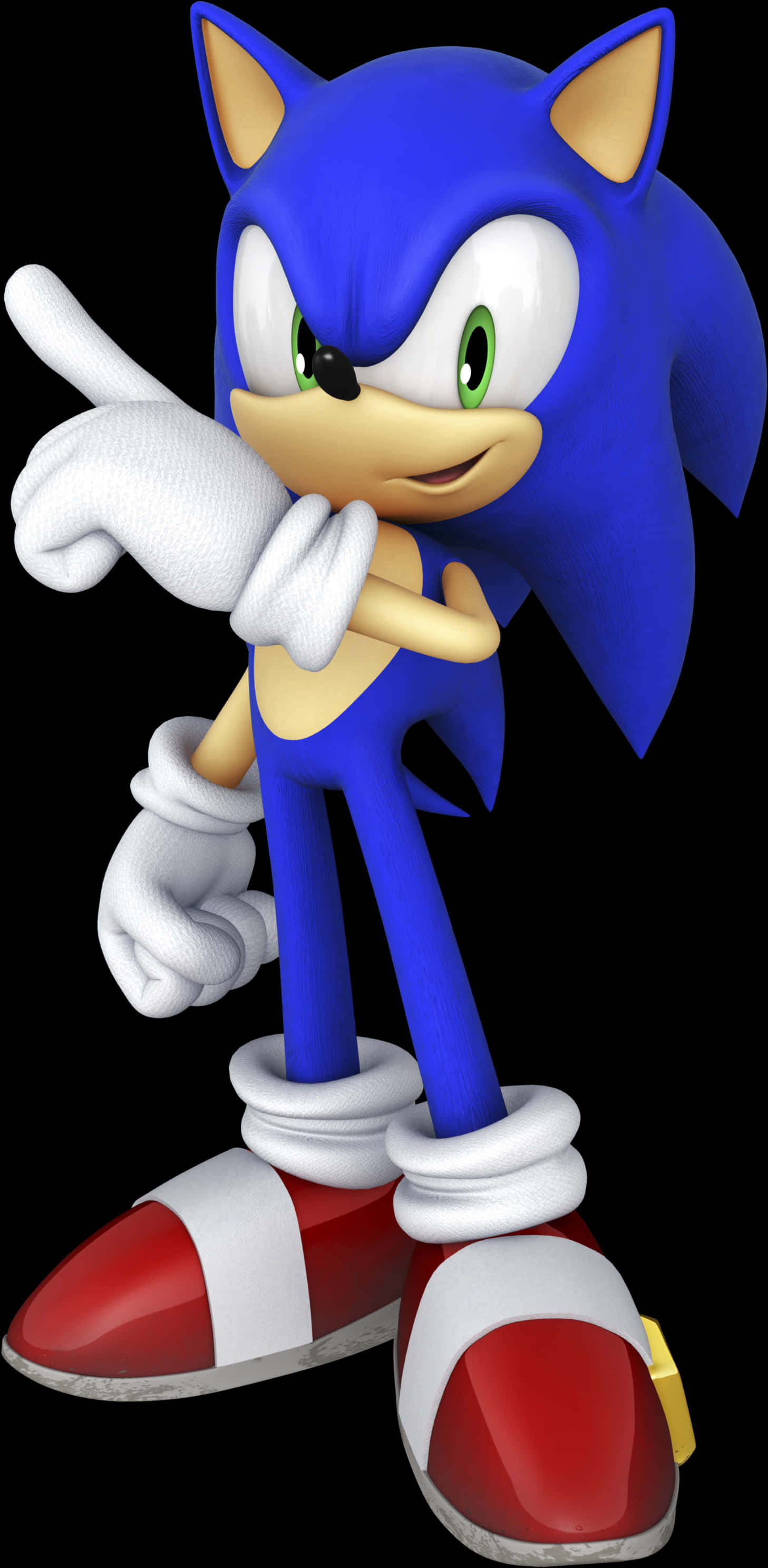Sonic The Hedgehog chỉ tay Hình nền