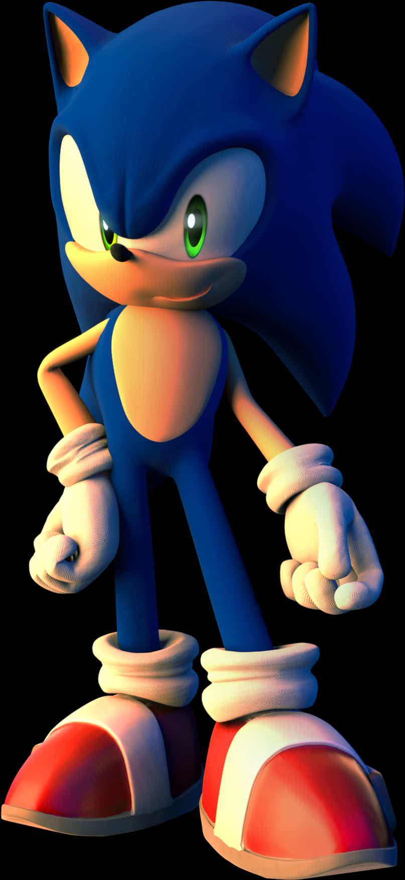 Sonic the Hedgehog trong tư thế đứng Hình nền