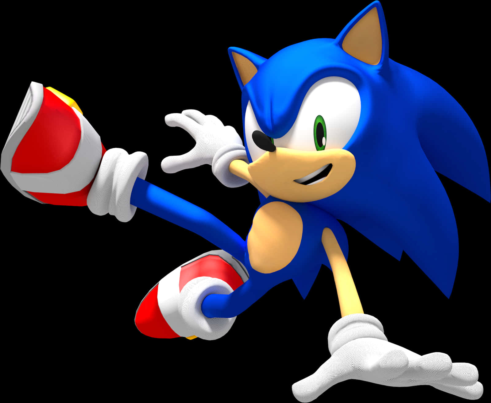 Sonic The Hedgehog tư thế chạy Hình nền