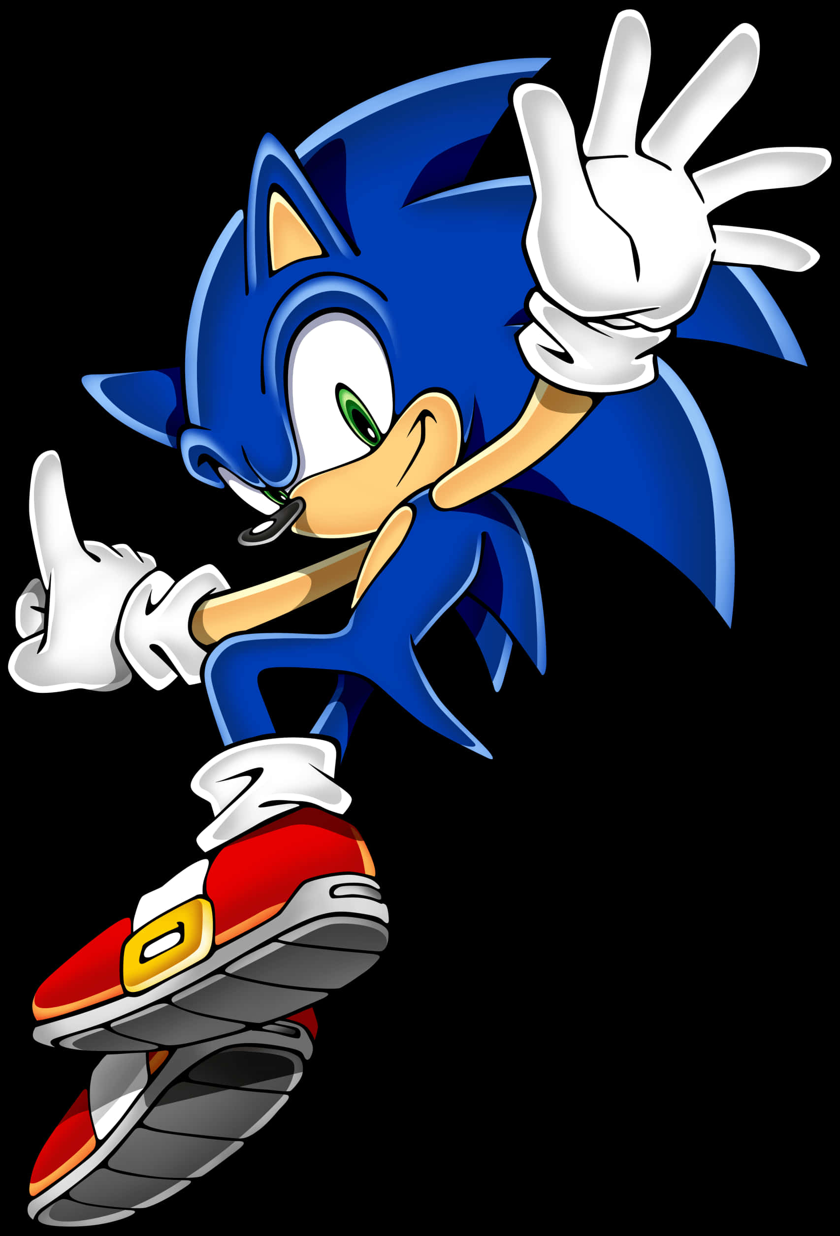 Sonic the Hedgehog tư thế cổ điển Hình nền