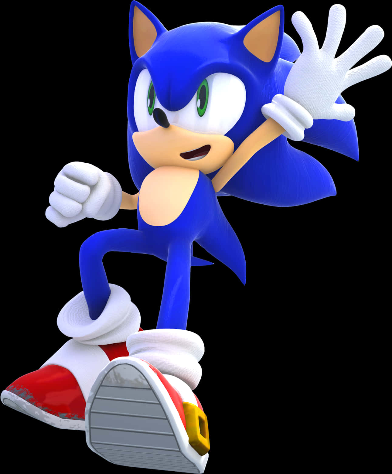 Sonic The Hedgehog tư thế cổ điển Hình nền