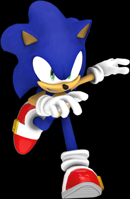 Sonic The Hedgehog Tư Thế Kinh Điển Hình nền