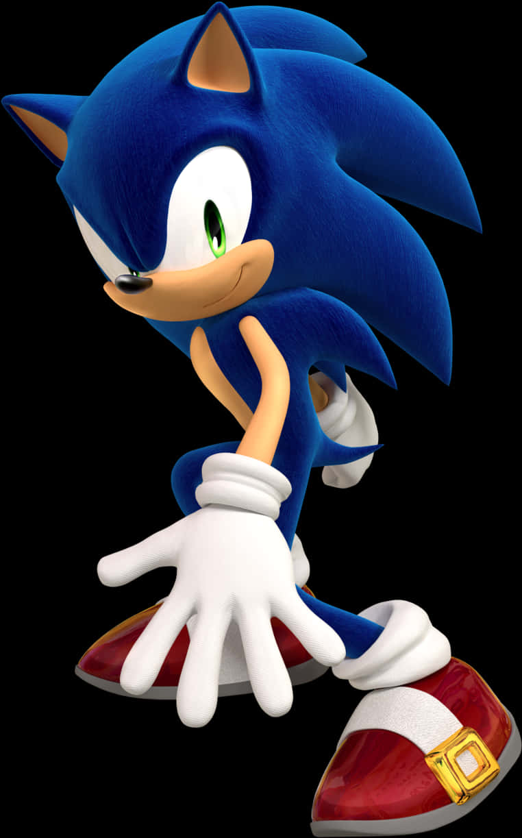 Sonic The Hedgehog Tư Thế Kinh Điển Hình nền