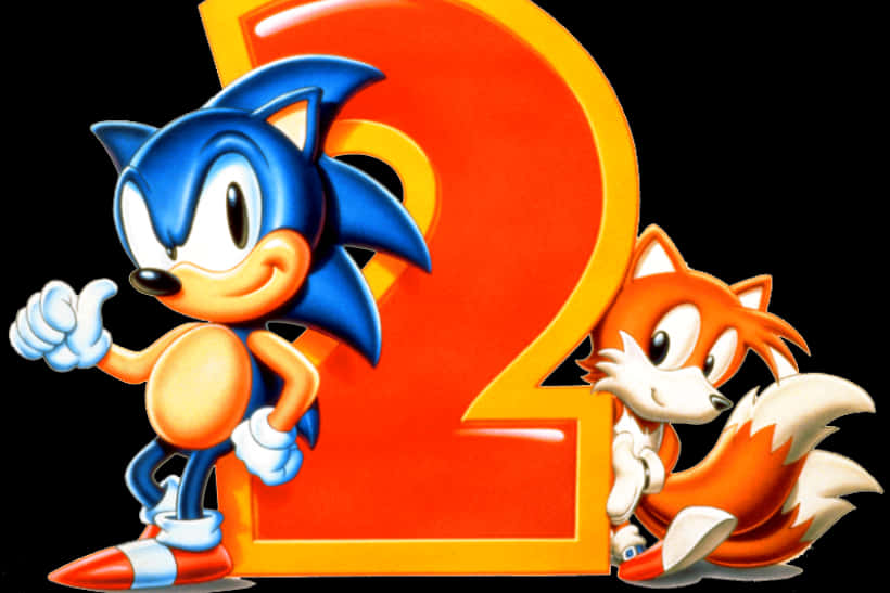 Sonic và Tails trong Sonic the Hedgehog 2 Hình nền