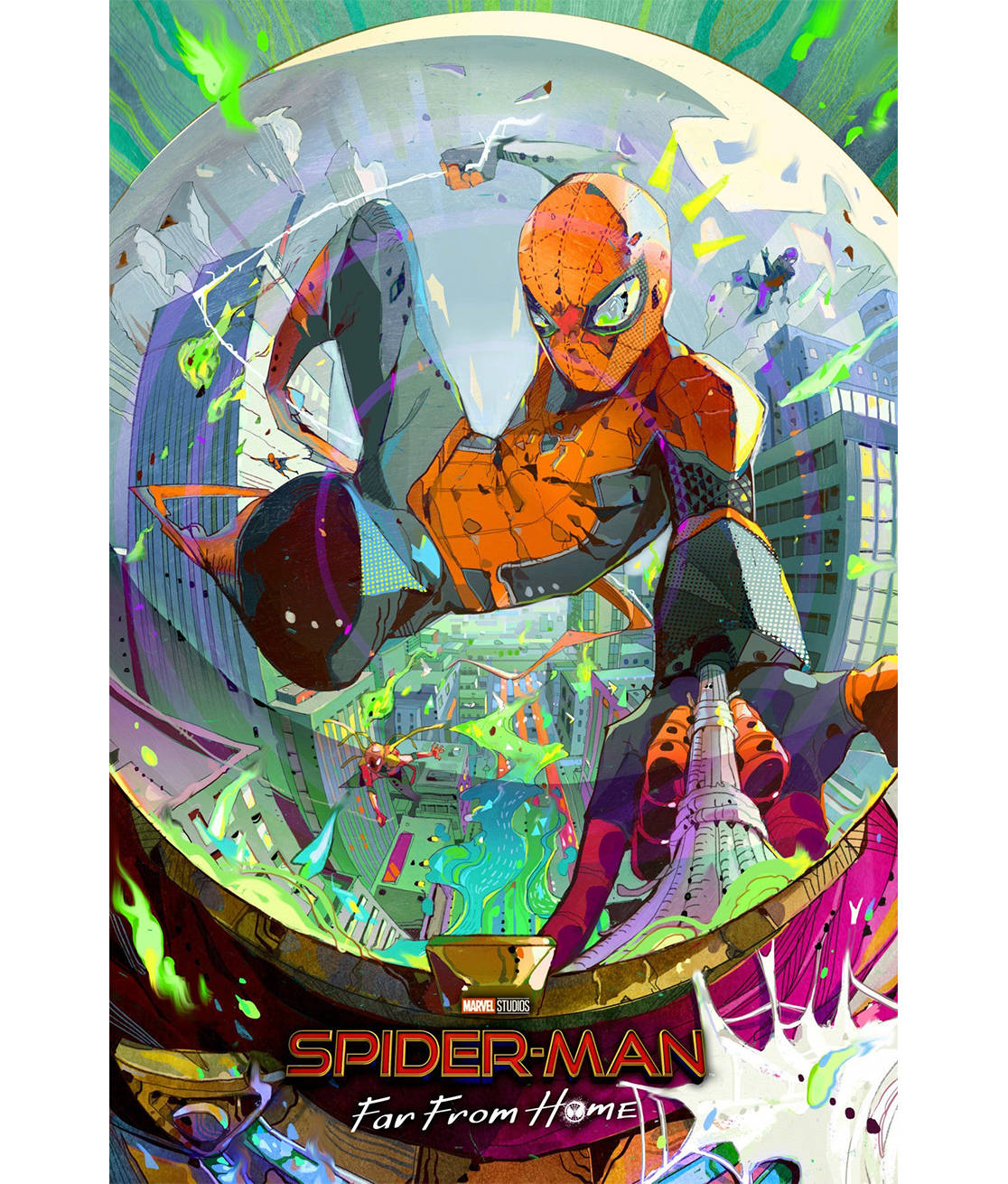 Spider Man Far From Home Fan Art Hình nền