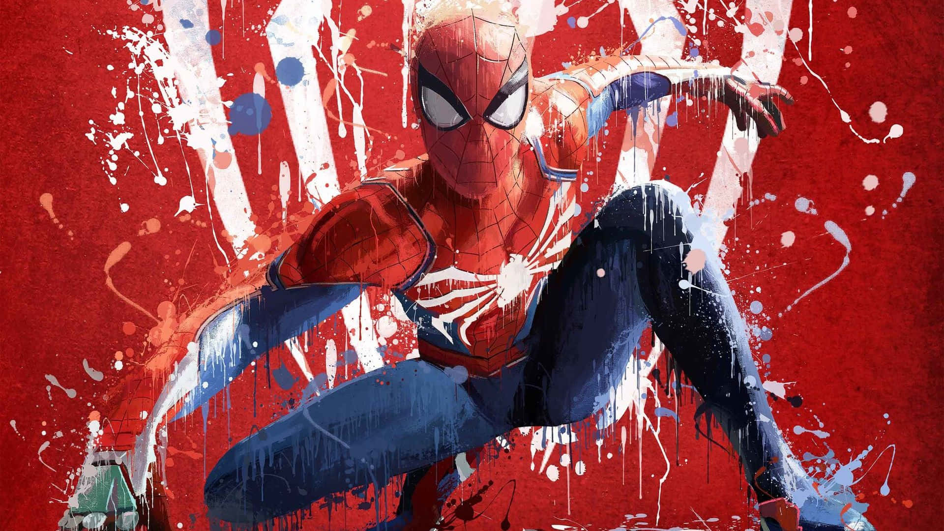 Spider Man Ps4 4K Áp phích Game Dữ Dội Hình nền