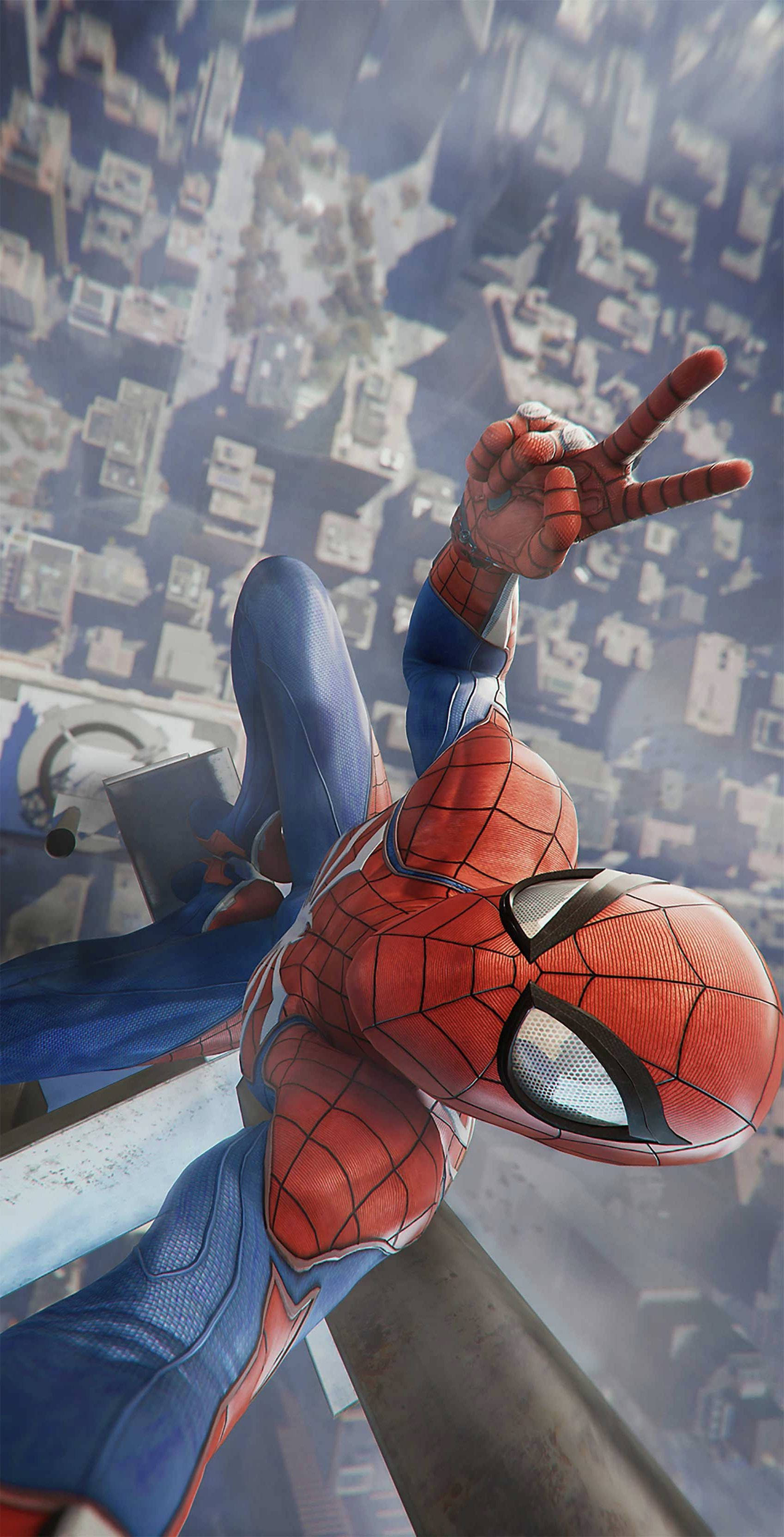 Spider Man PS4 Tự Sướng Hình nền