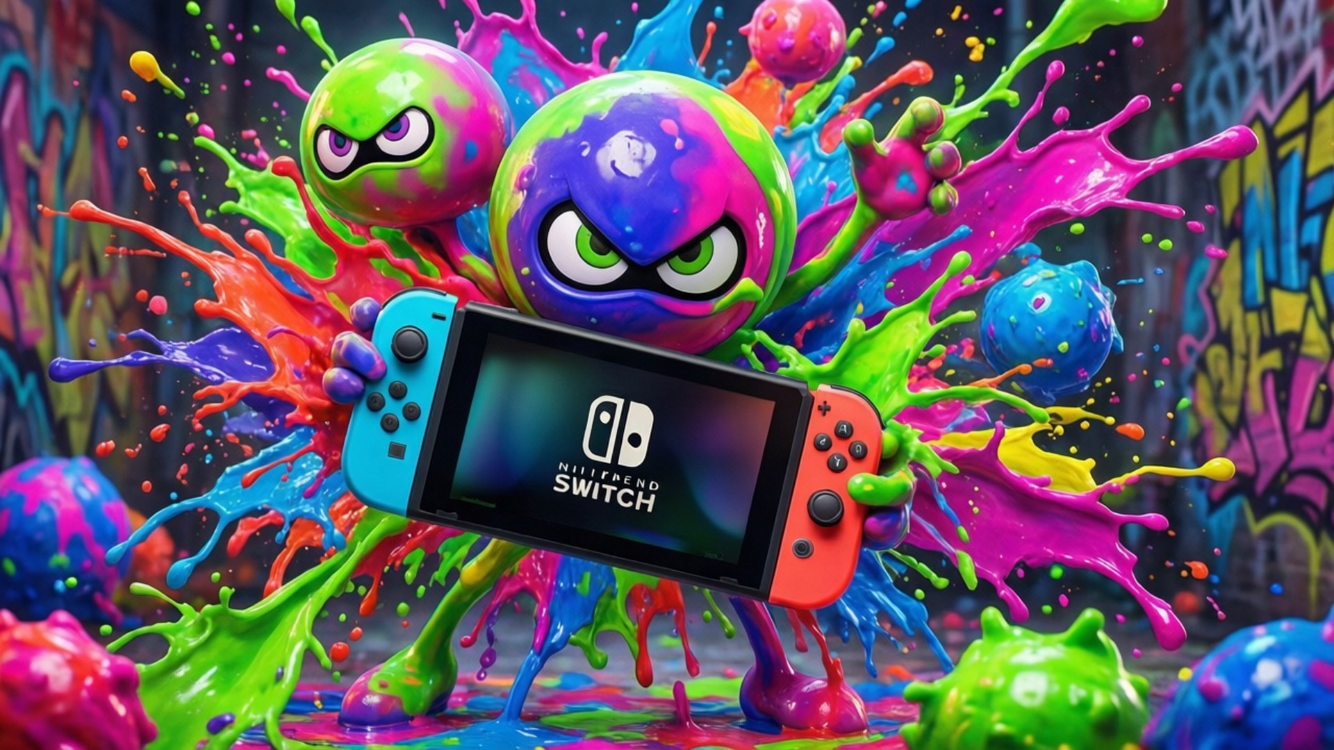Splatoon Trận Mực Hình nền