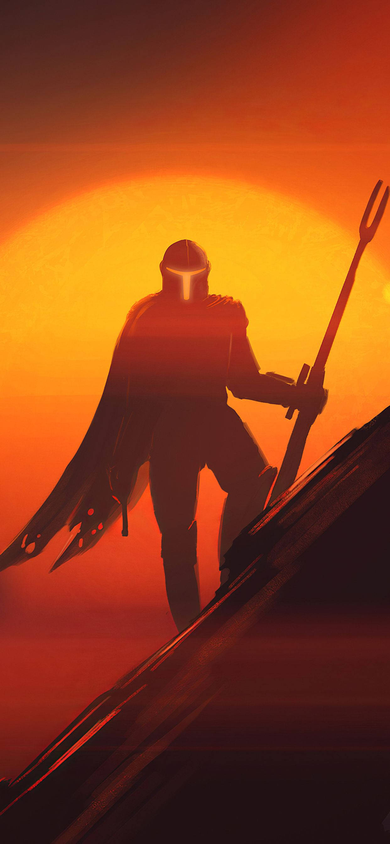 Star Wars 4K iPhone Mandalorian Hình nền
