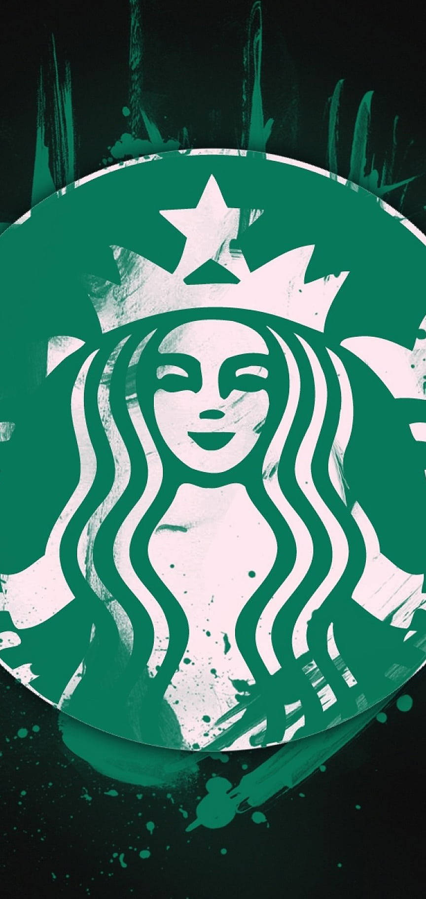 Starbucks Graffiti iPhone Hình nền