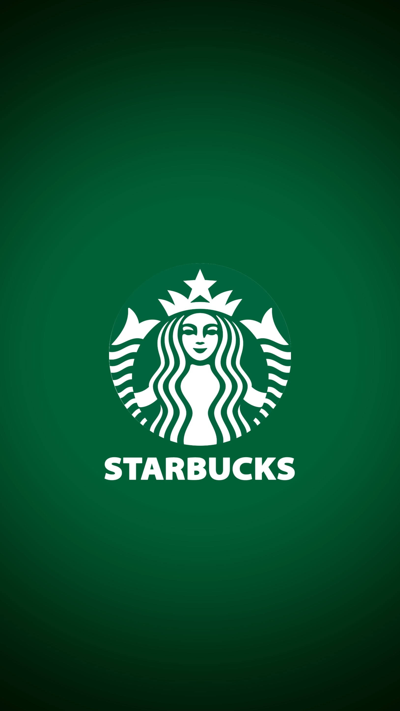 Starbucks iPhone xanh đậm Hình nền