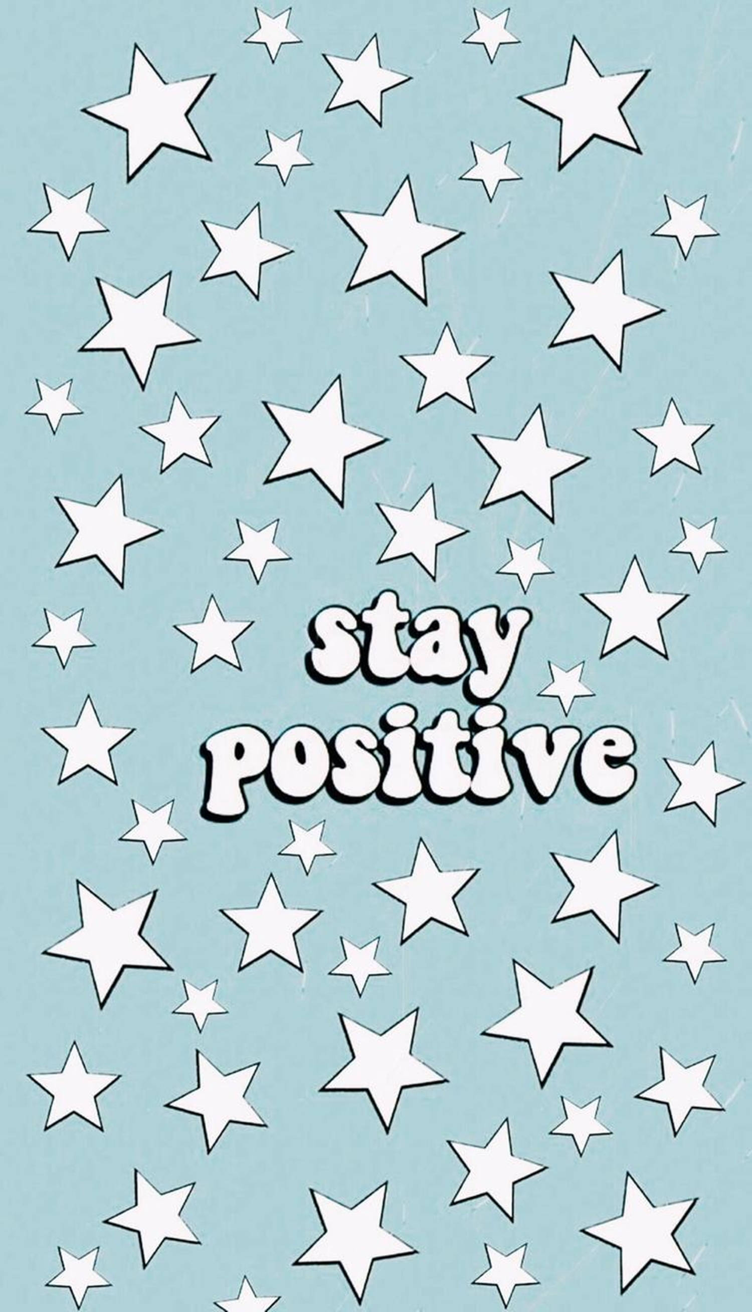 Stay Positive Phong Cách VSCO Hình nền