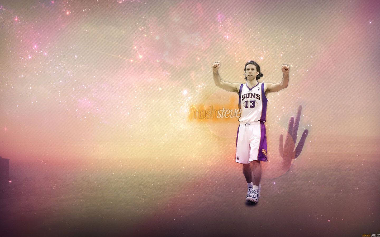 Steve Nash Trên Nền Pastel Hình nền