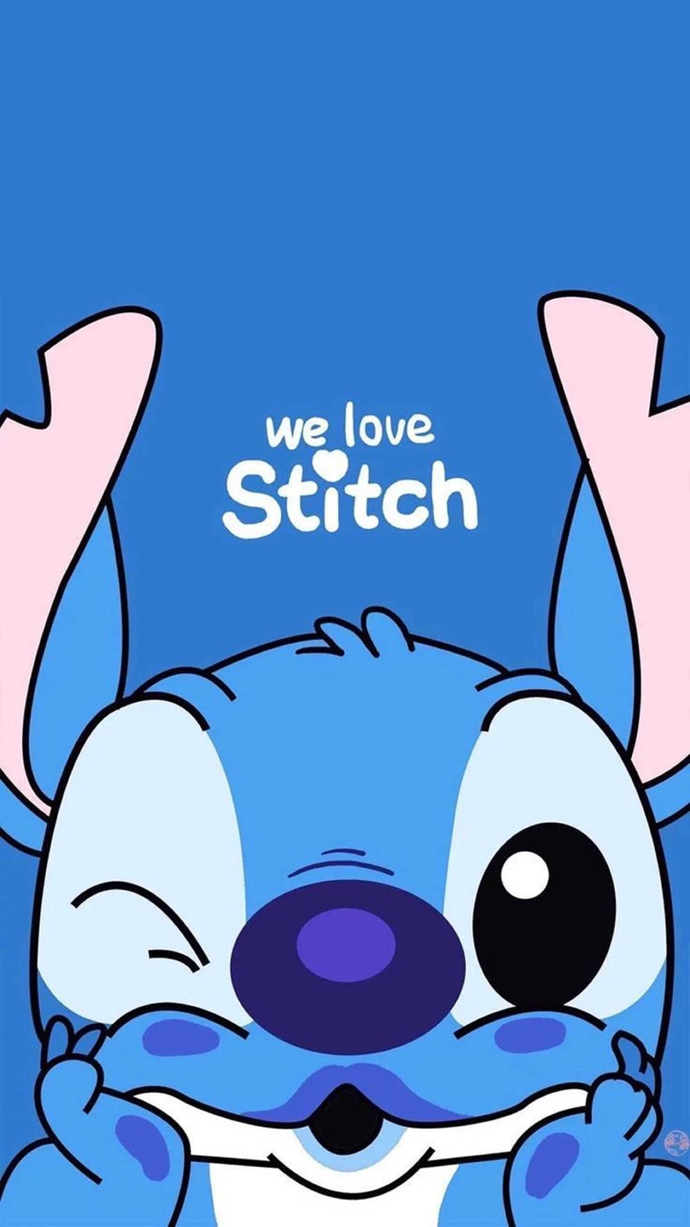 Stitch Dễ Thương Chúng Tôi Yêu iPhone Hình nền