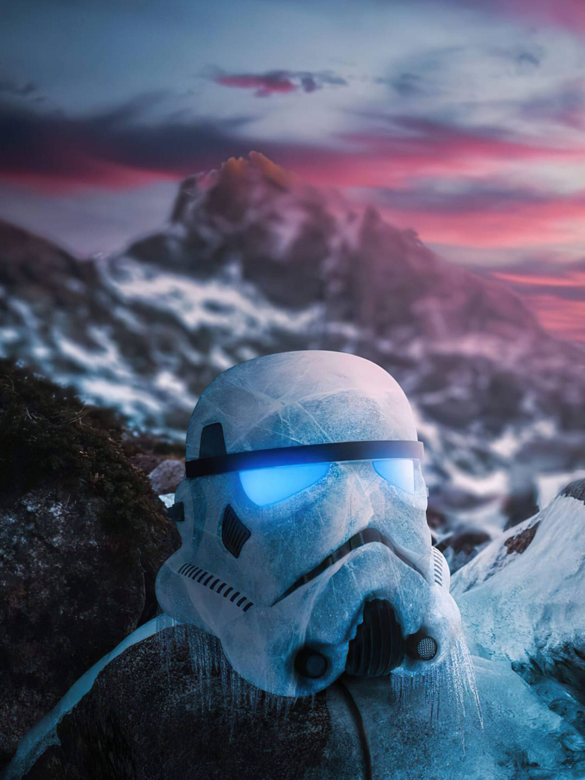 Stormtrooper Băng Giá Phong Cách iPad Hình nền
