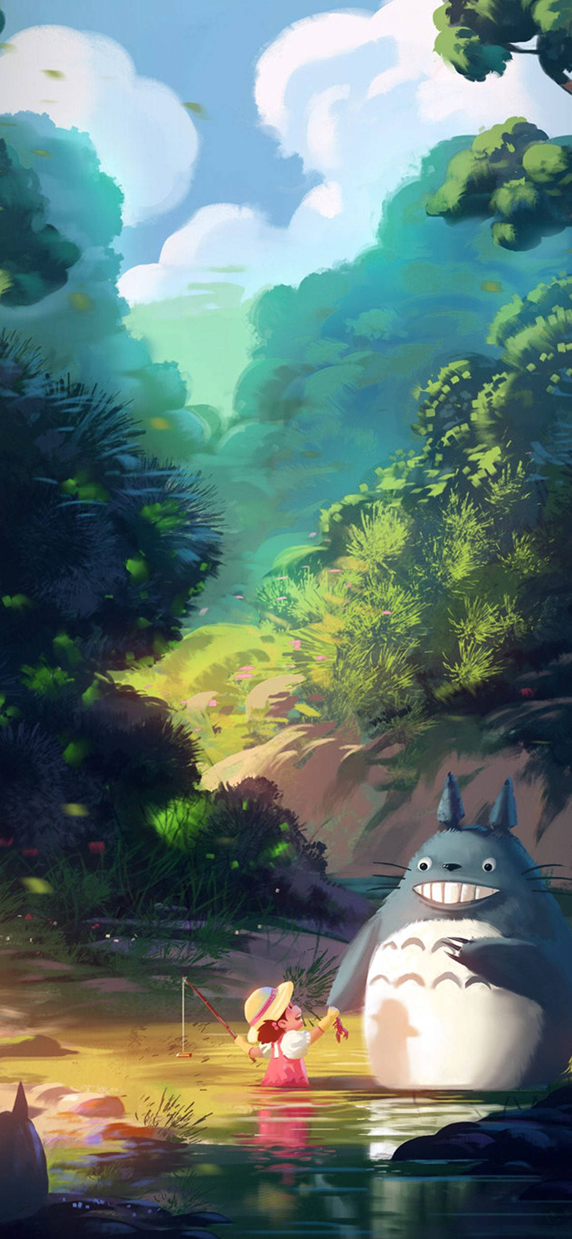 Studio Ghibli iPhone My Neighbor Totoro Hình nền