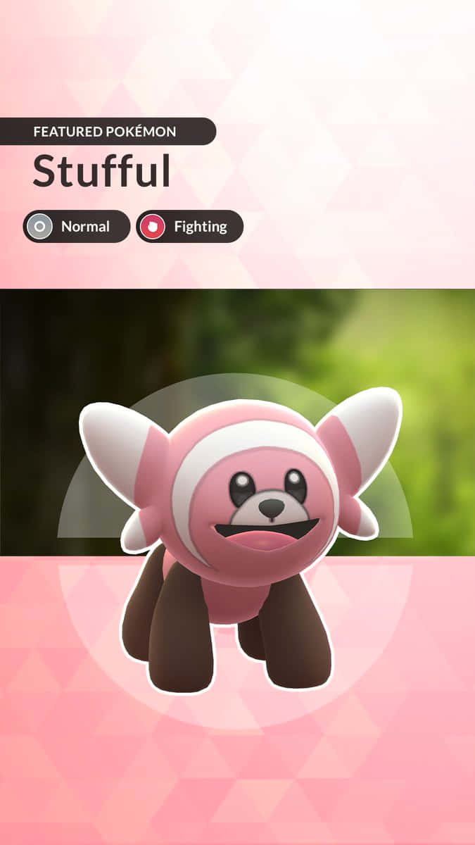 Stufful đáng yêu, Pokemon hệ Bình thường/Chiến đấu Hình nền