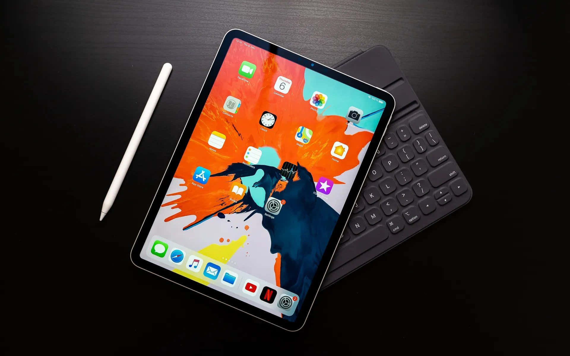Sử dụng iPad để có quy trình làm việc mượt mà và hiệu quả. Hình nền