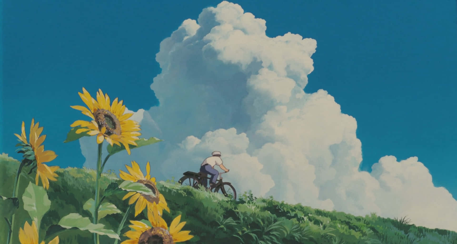 Sự kỳ diệu của thiên nhiên qua các bộ phim Studio Ghibli Hình nền
