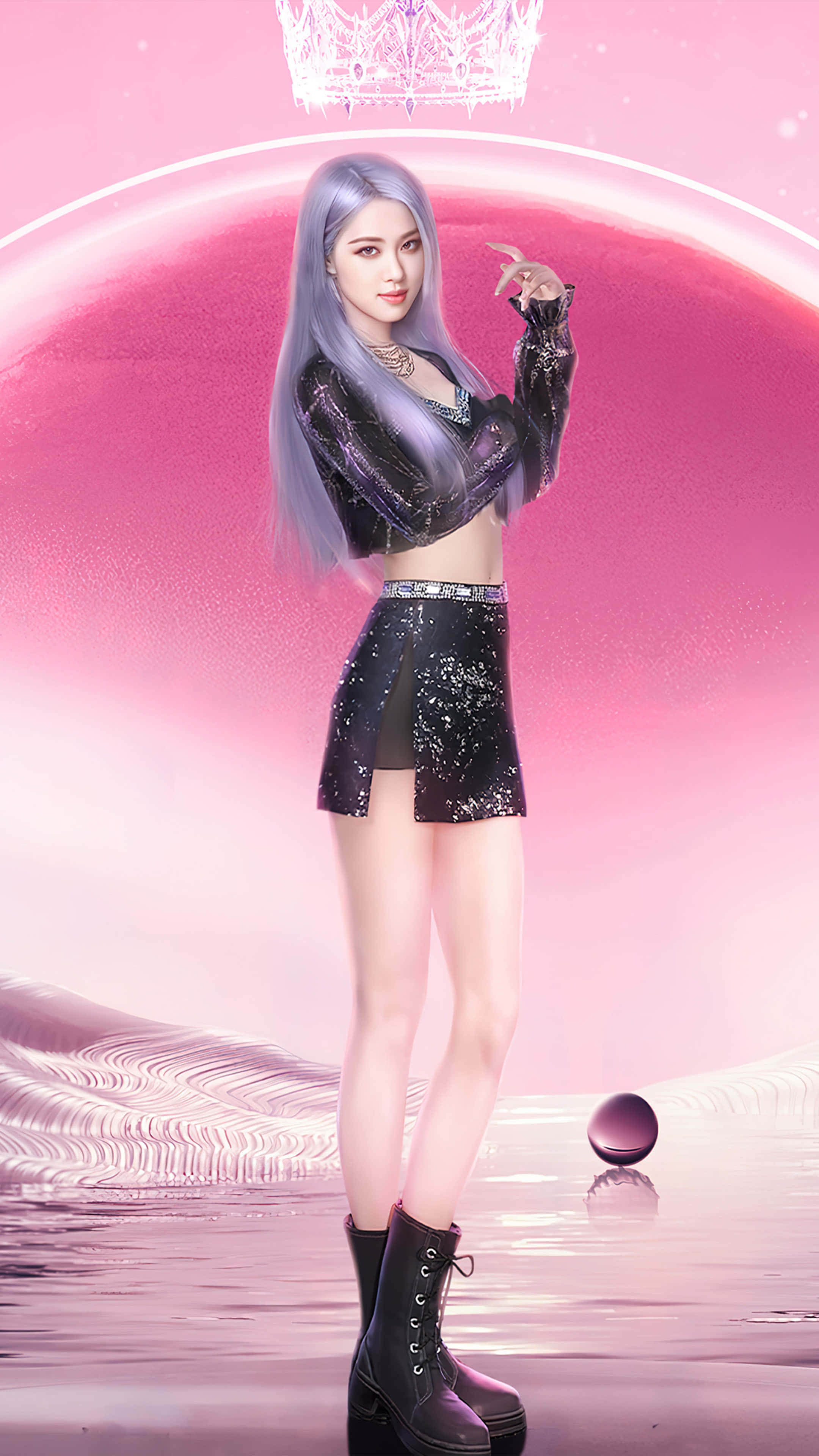 Sự sôi động của Blackpink trong buổi hòa nhạc Hình nền