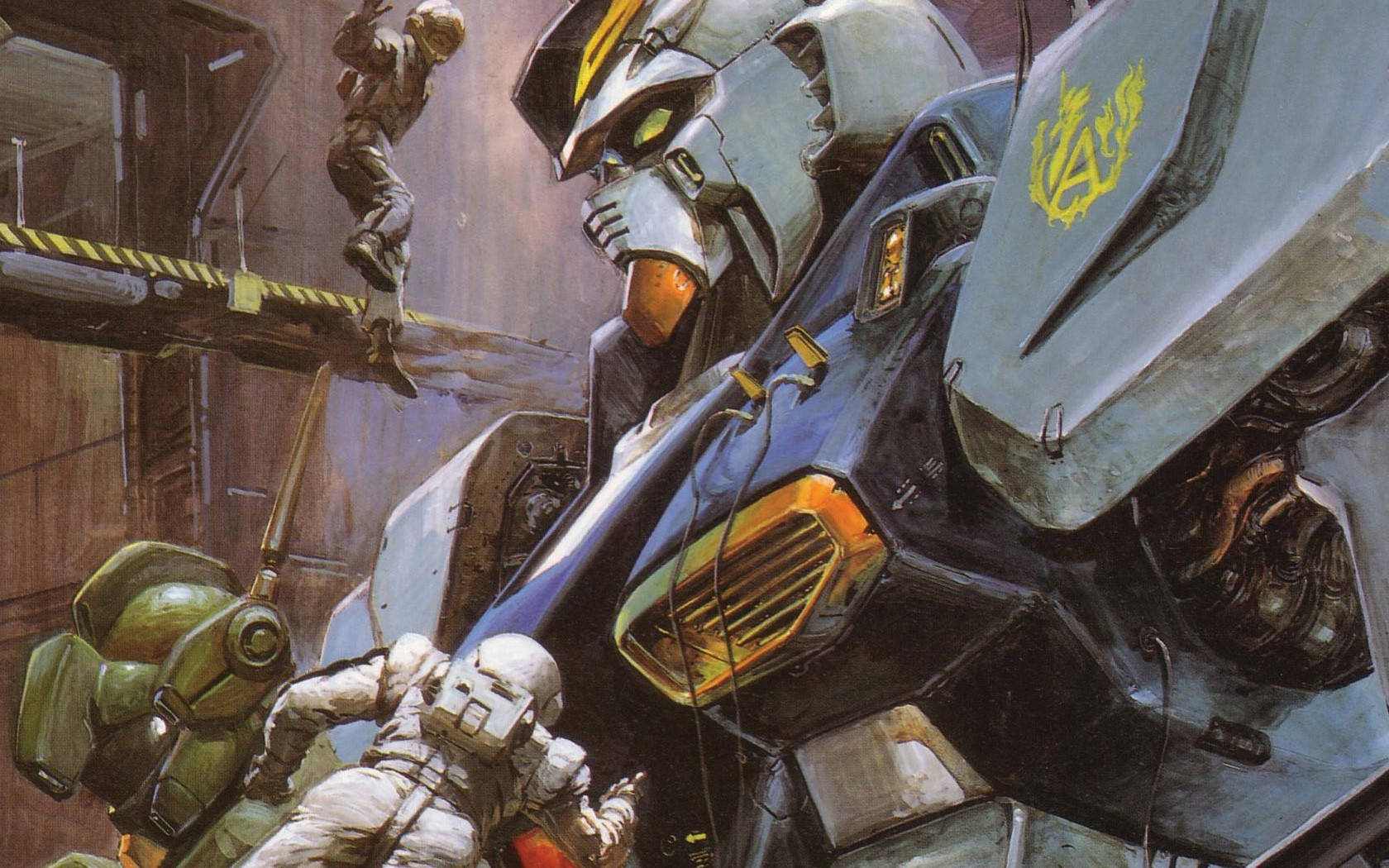 Sửa Chữa Mobile Suit Gundam Hình nền