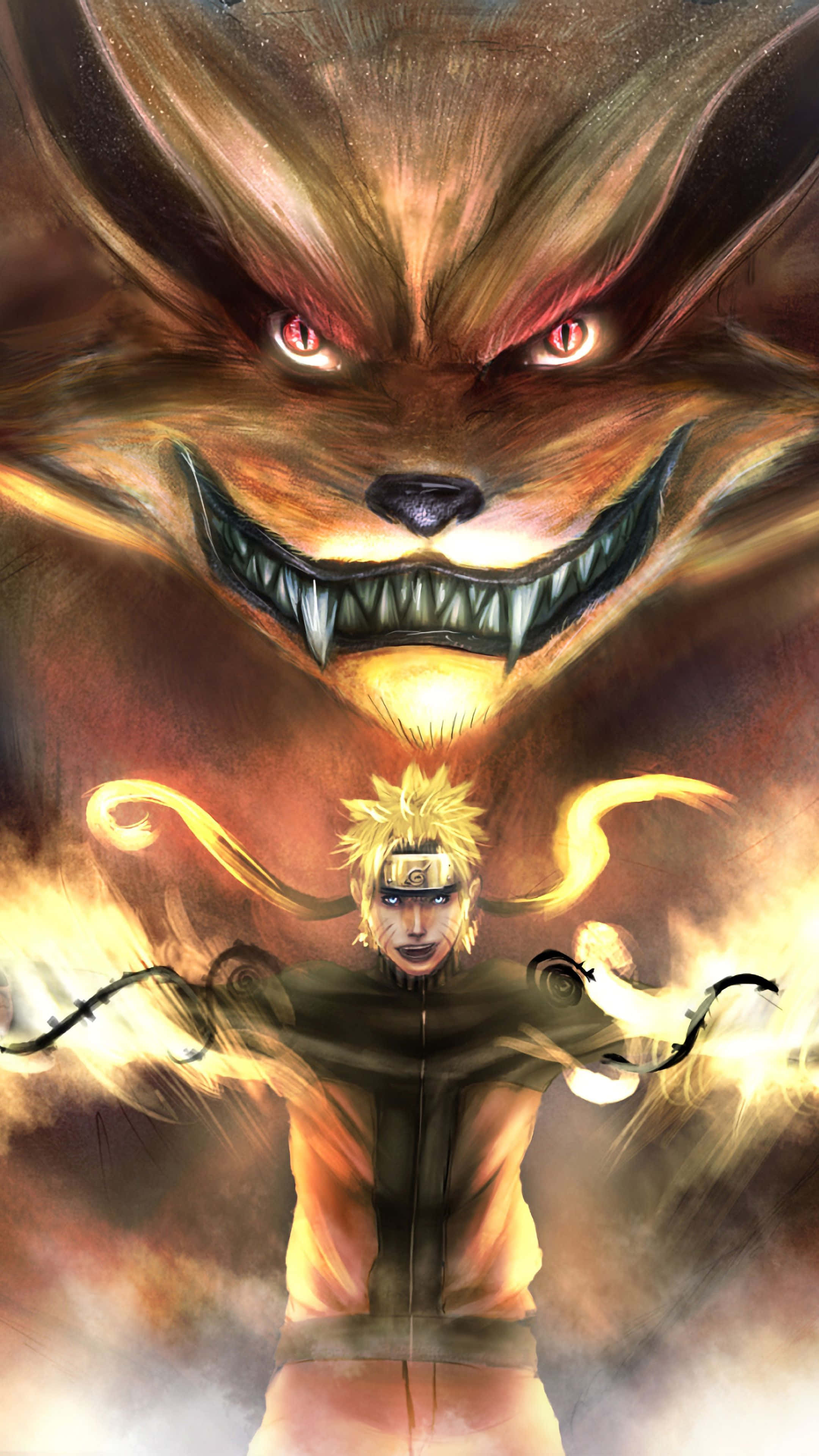 Sức mạnh của Naruto bùng nổ trong hình nền điện thoại đầy hoành tráng Hình nền