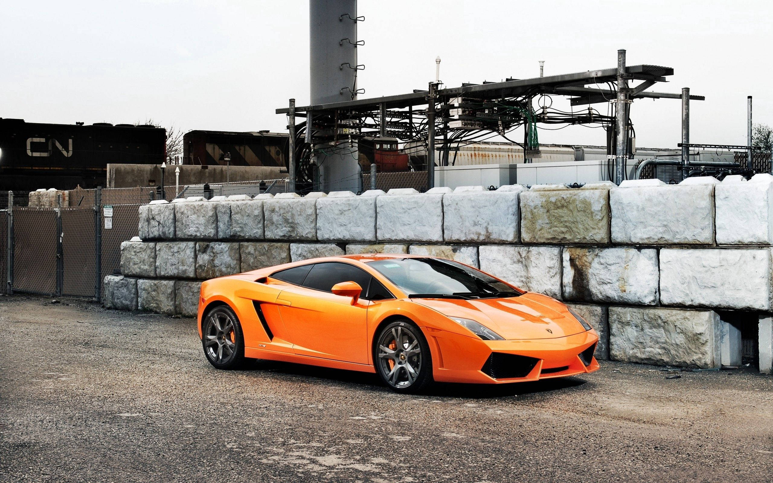 Sức mạnh & Hiệu suất Gặp nhau: Lamborghini Gallardo Hình nền
