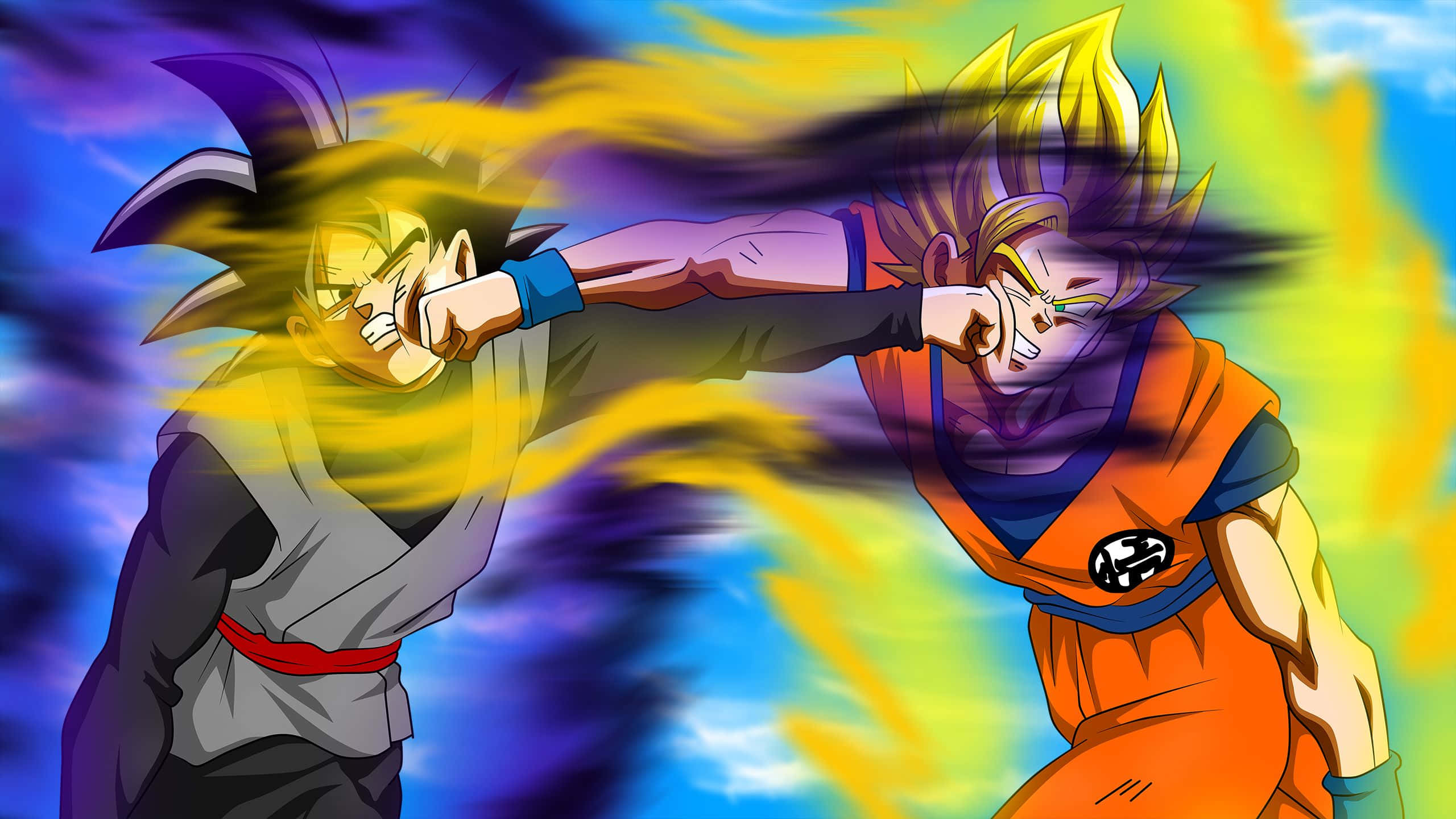 Sức Mạnh Mãnh Liệt: Goku Black Tung Hoành Hình nền