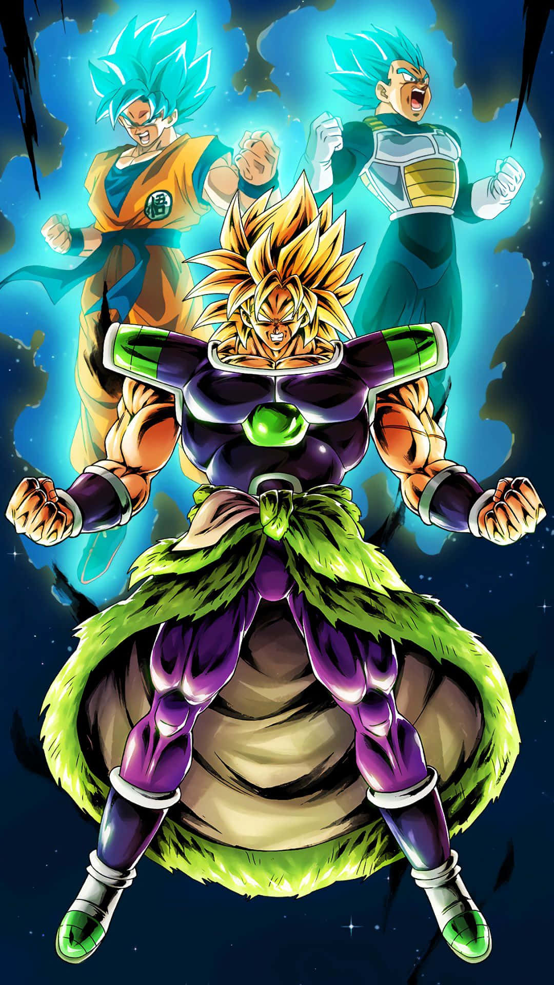 Sức Mạnh Thực Sự Giải Phóng - Broly trong Dragon Ball Super Hình nền