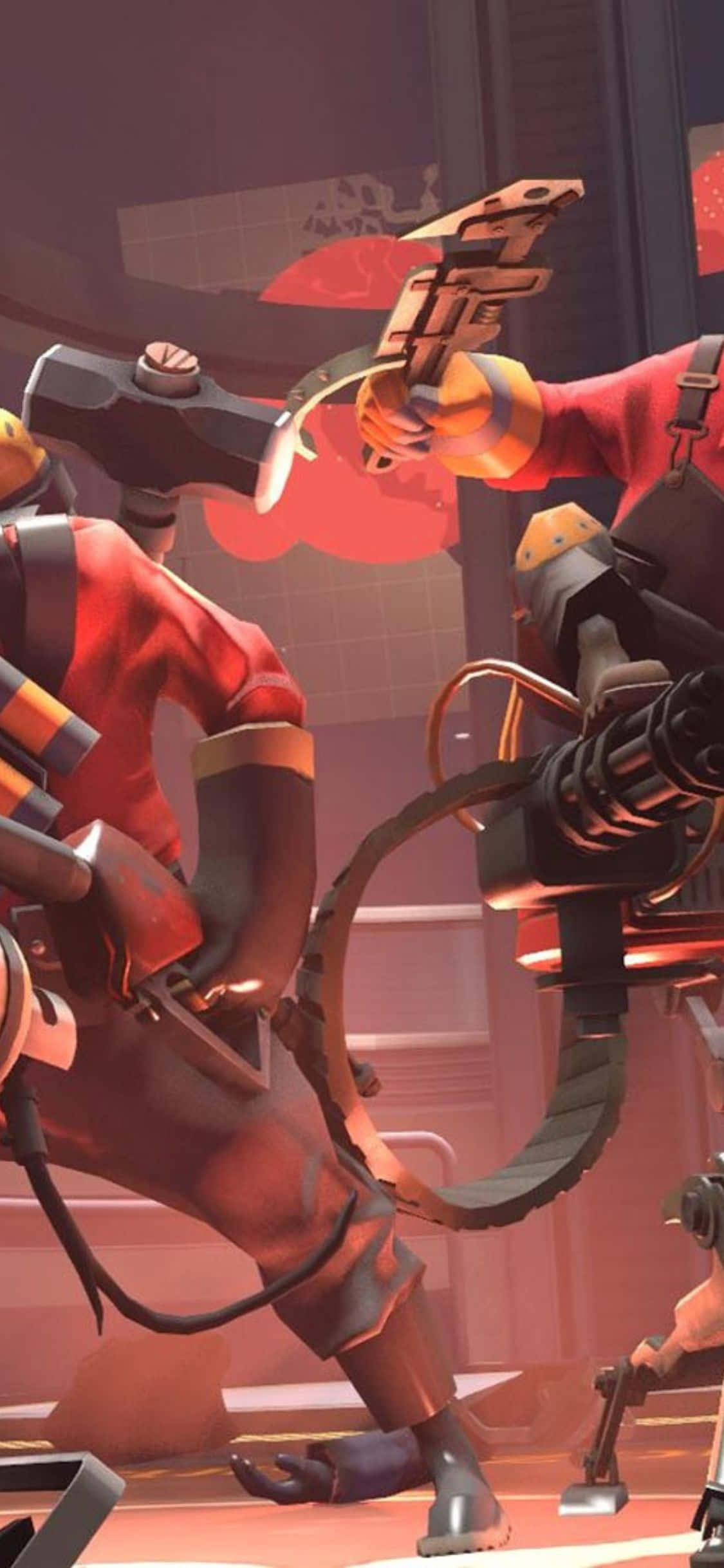 Suit up with Apple and Valve's Team Fortress 2 on iPhone Xs Hình nền
