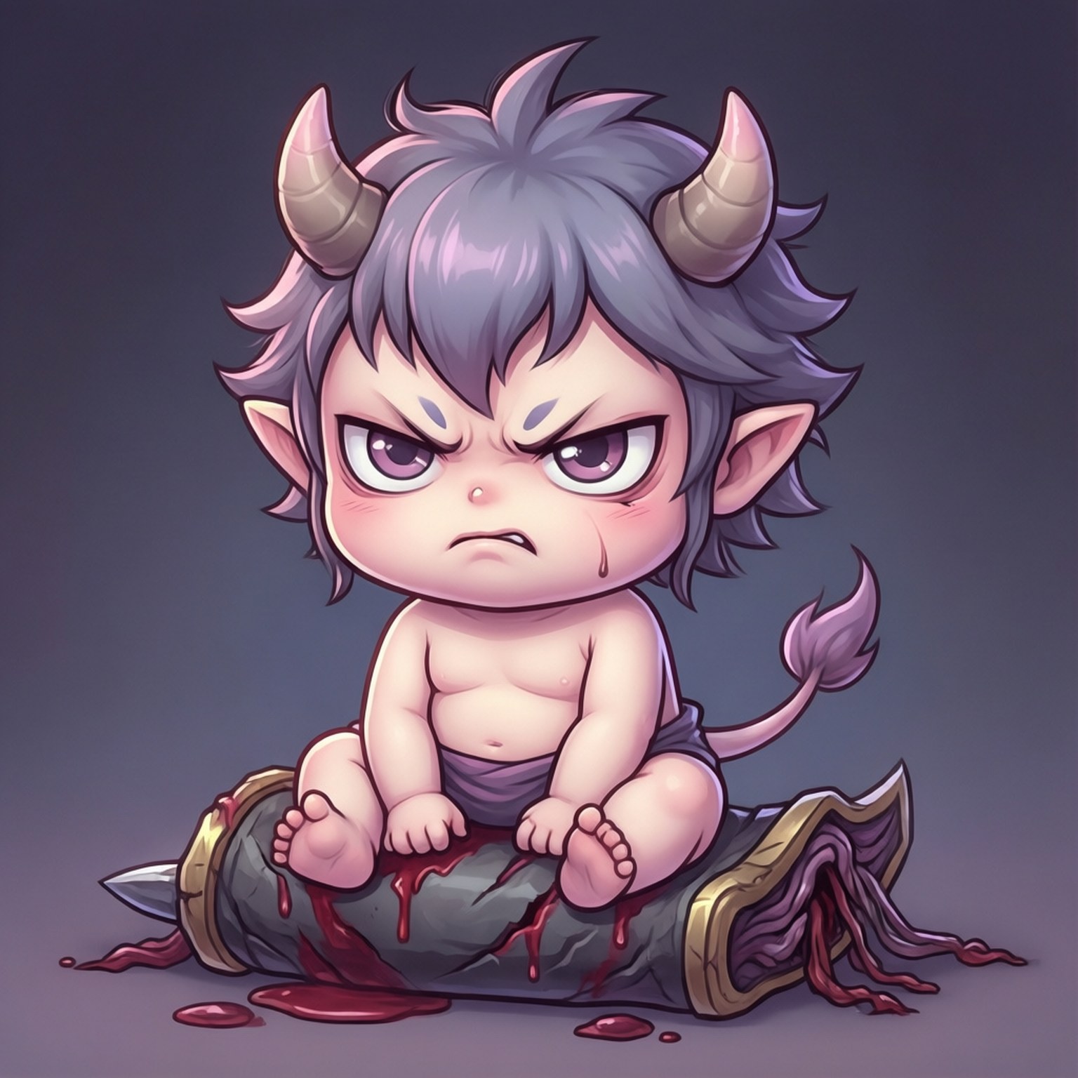 Sukuna em bé Chibi Hình nền