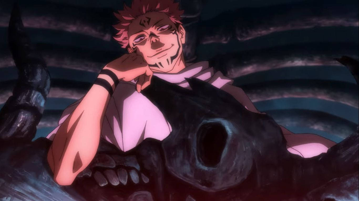 Hình nền Sukuna trong anime Jujutsu Kaisen — Jujutsu Kaisen Hình nền