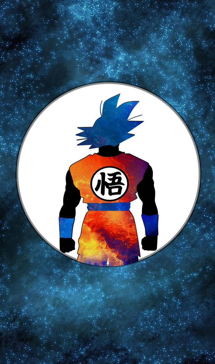 Super Saiyan Goku làm chủ sức mạnh trong vũ trụ Hình nền