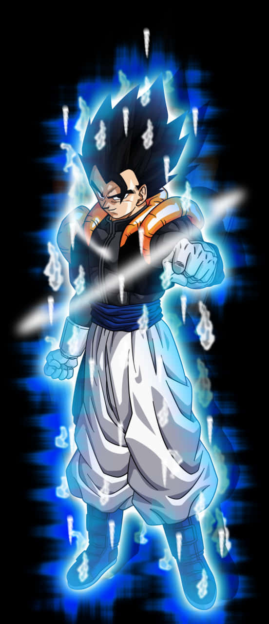 Super Saiyan Xanh Dương Vegeta Tăng Lực Hình nền