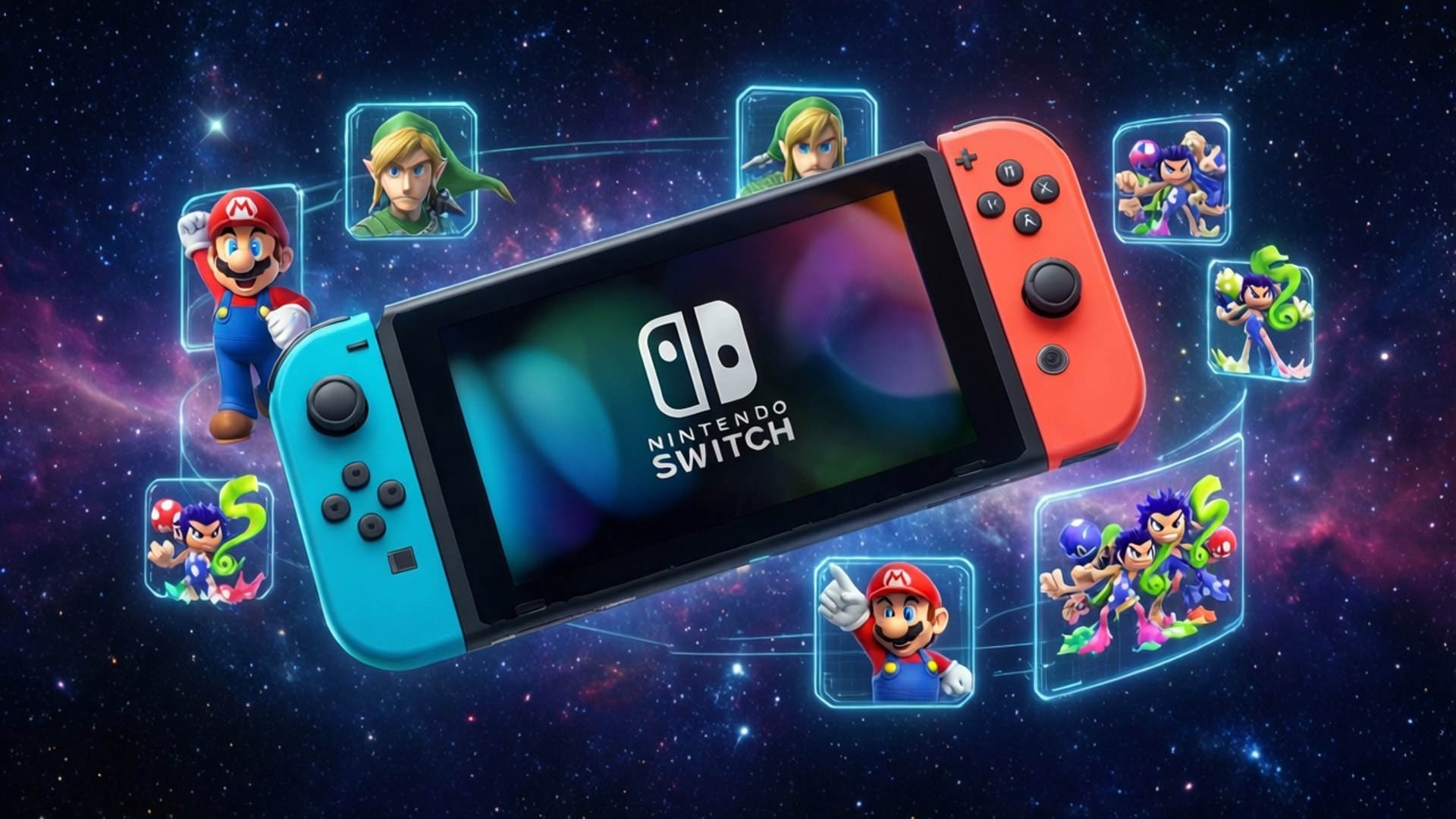 Switch trong Không Gian Hình nền