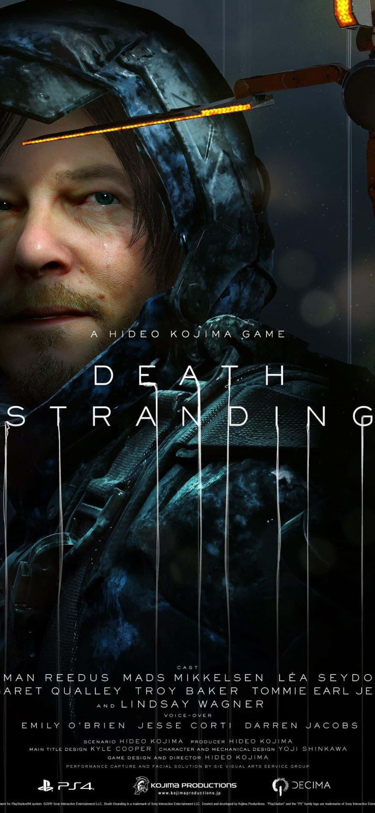 Tác phẩm bom tấn mới nhất của Kojima, 'Death Stranding', được hình dung cho iPhone Xs Max. Hình nền