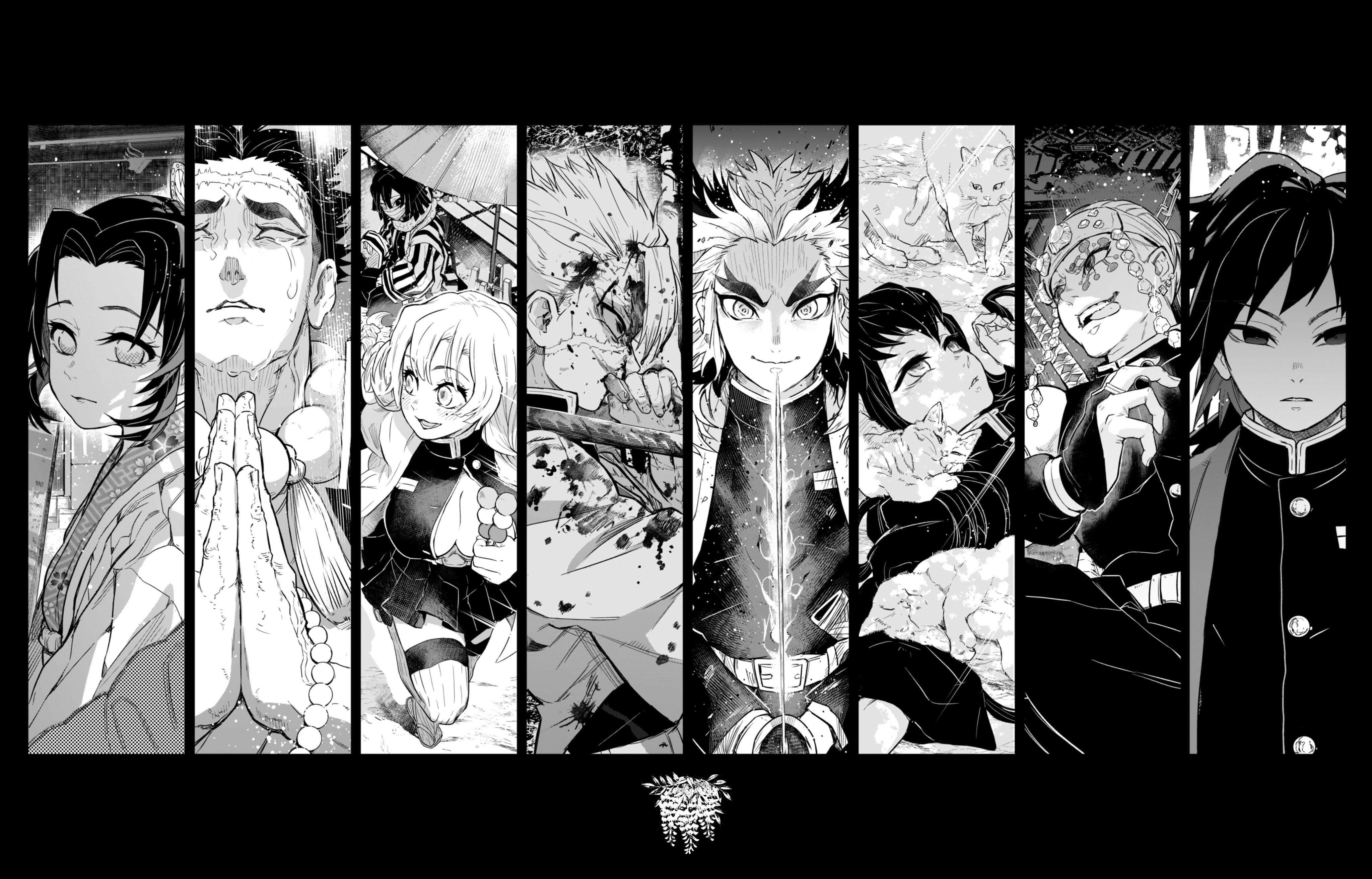 Tác phẩm nghệ thuật từ manga Demon Slayer Hình nền
