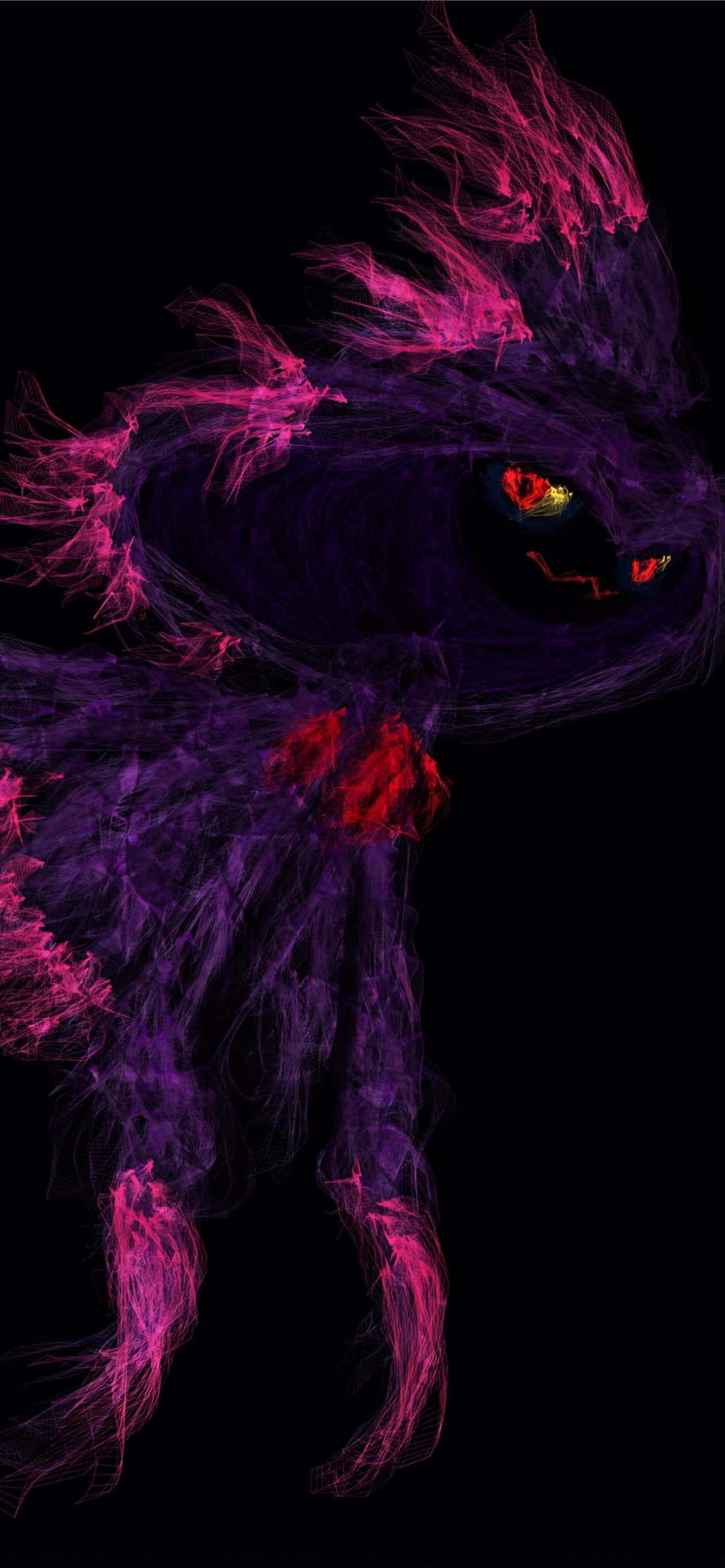 Pokémon Mismagius Ghost Artwork Hình nền