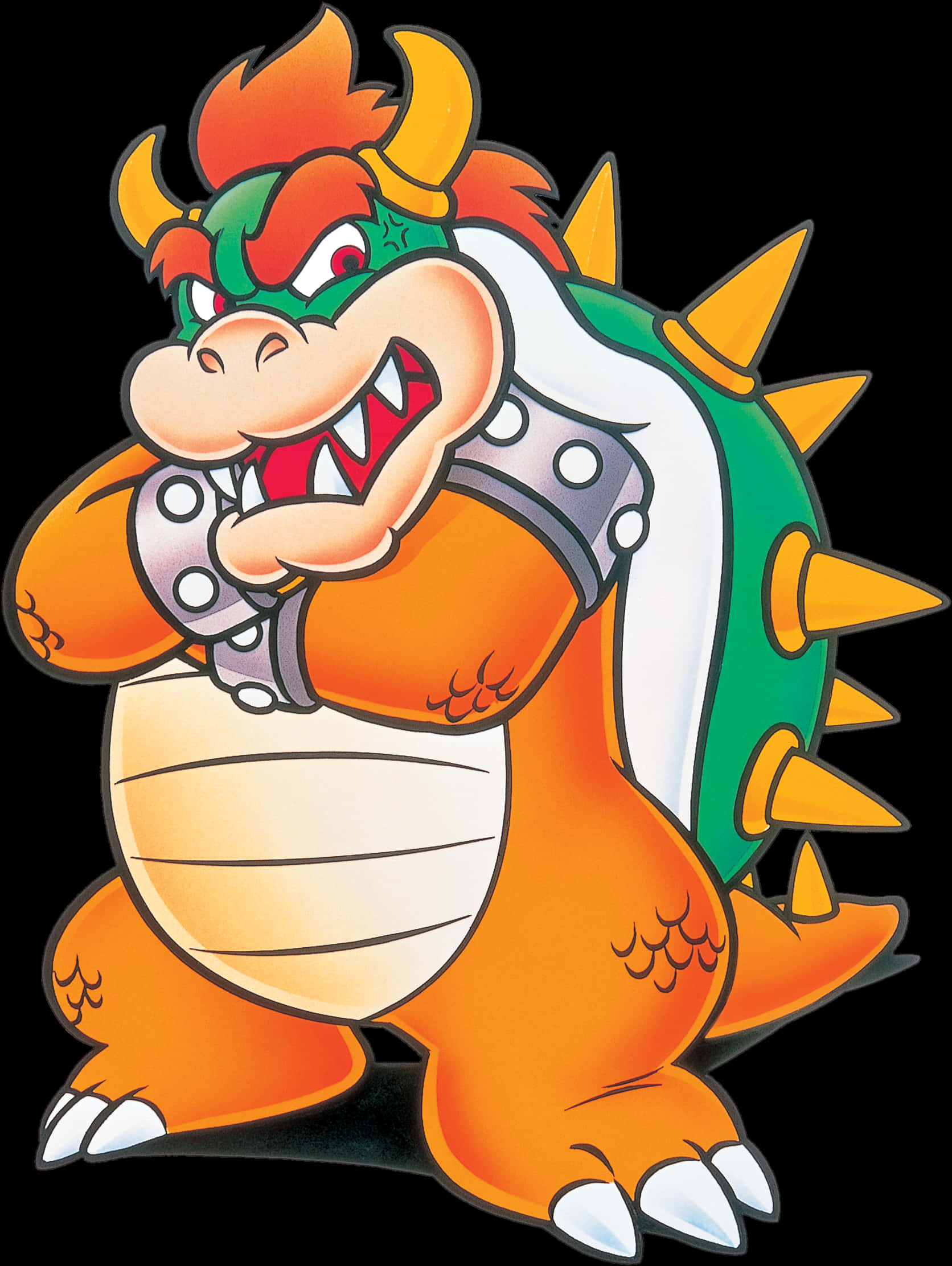 Tác phẩm nghệ thuật Bowser đang mỉm cười Hình nền