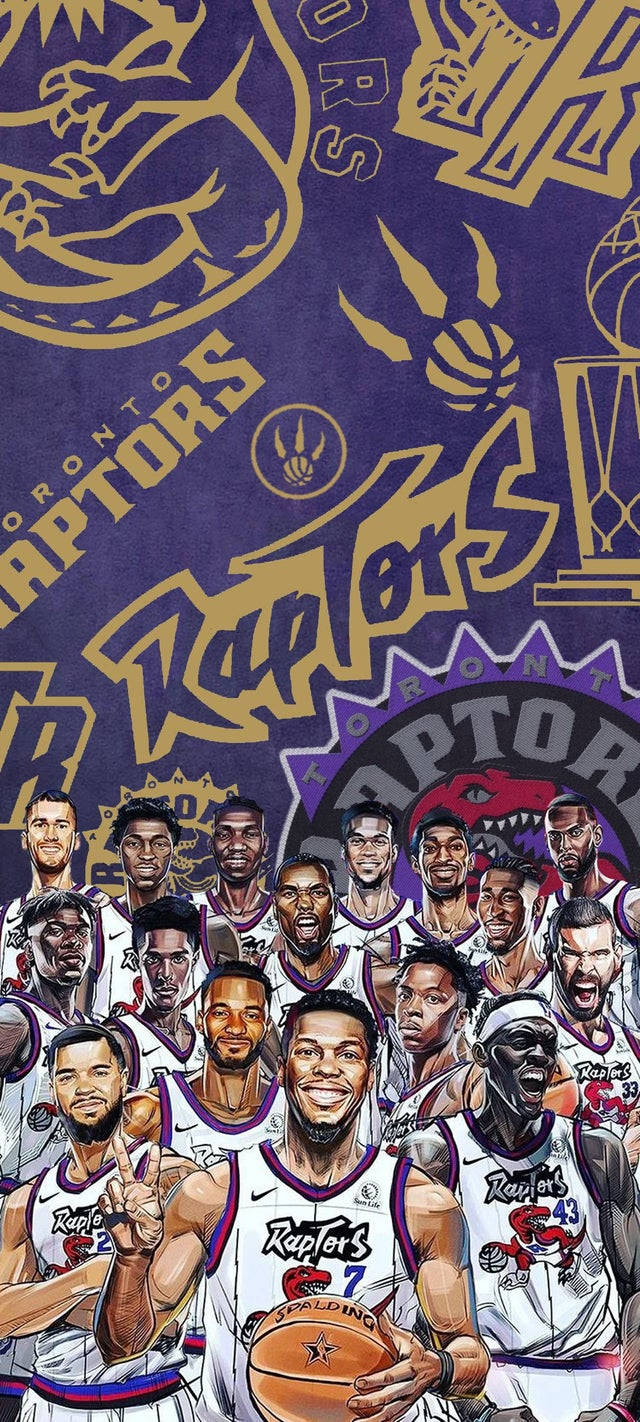 Tranh nghệ thuật người hâm mộ Toronto Raptors Hình nền