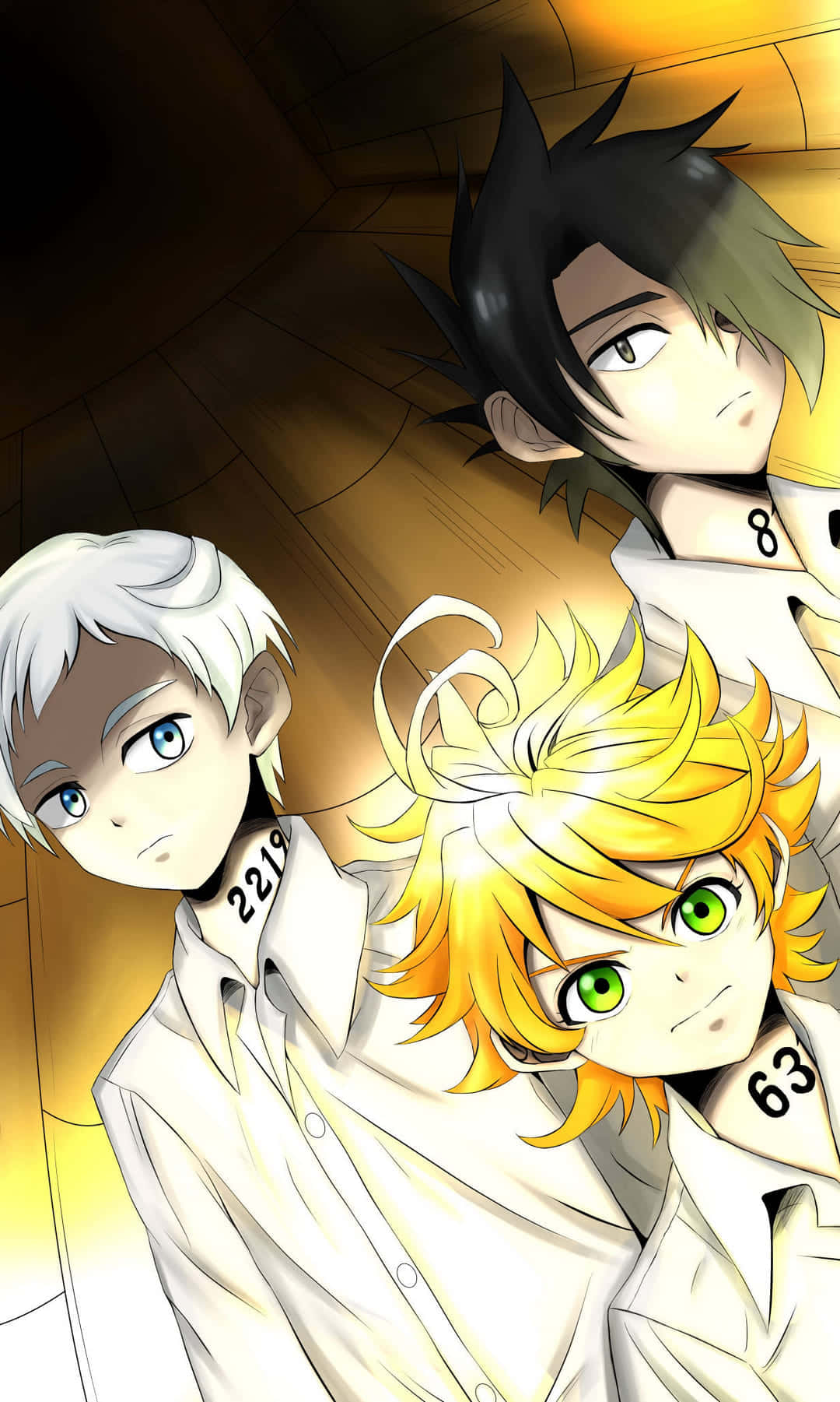 Tác Phẩm Nghệ Thuật Cuốn Hút Từ The Promised Neverland Hình nền