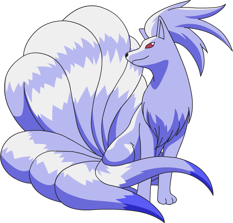 Tác phẩm nghệ thuật Ninetales lấp lánh Hình nền