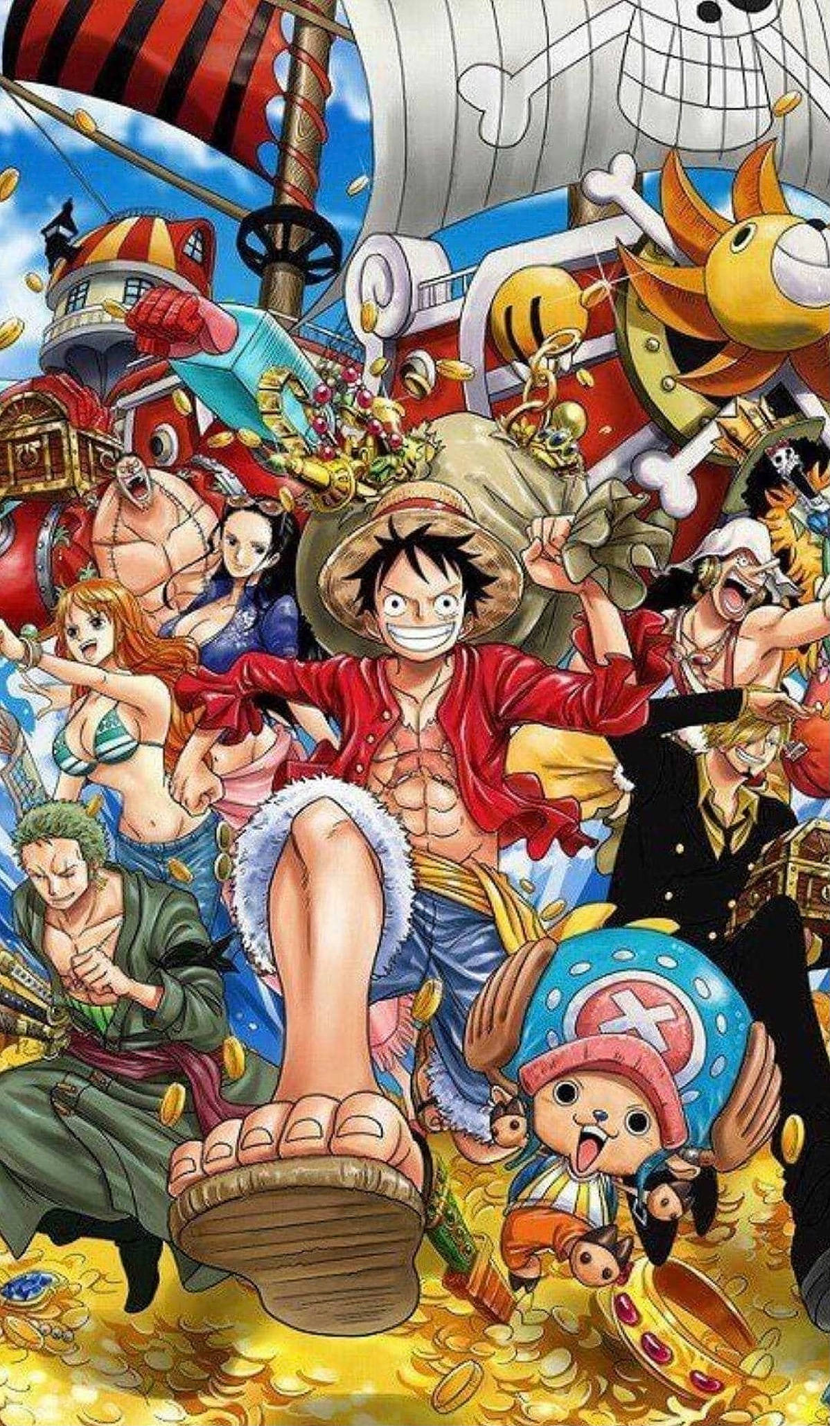 Tác phẩm nghệ thuật One Piece cho iPhone Hình nền